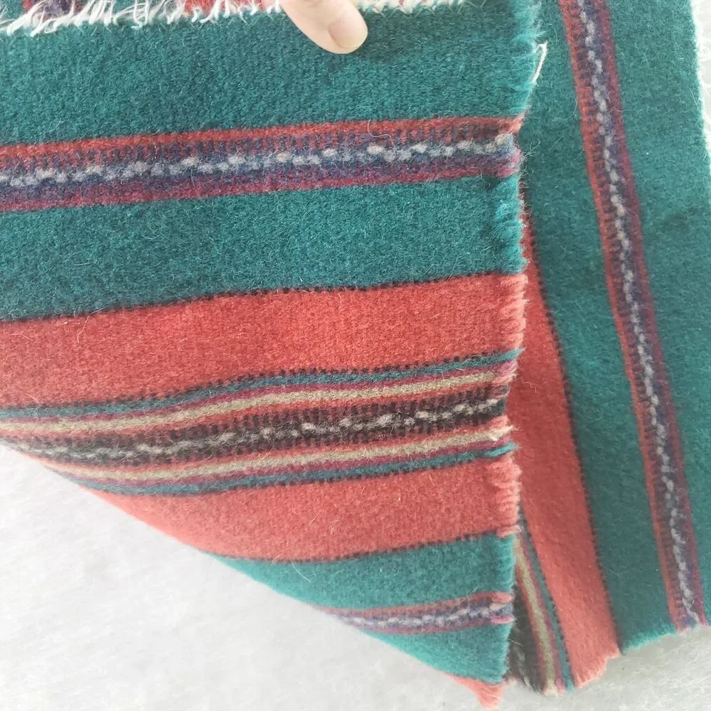 Miniature Saddle Blanket Small Narrow Llama Alpaca Wool Table Runner Equestrian